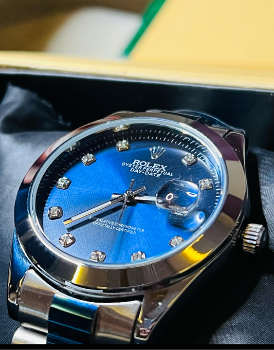 Rolex blue dial